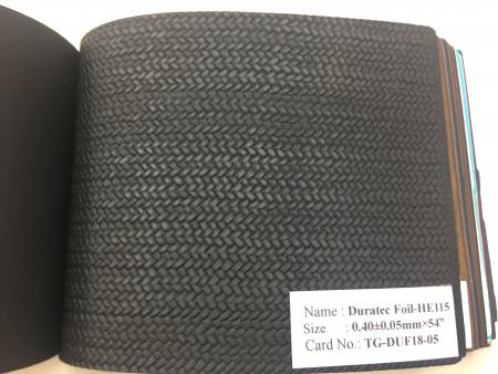 PU Leather Foil PU Leather Film(Duratec) for Shoe/Belt/Bag/Glove/Upholstery/ 3C leather case